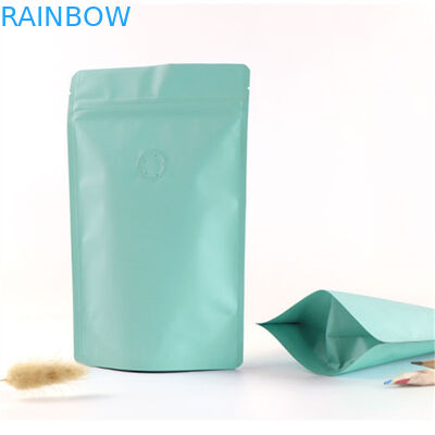 Gravüre, die Matte Finish Aluminum Foil Zipper-Kaffee-Taschen mit Ventil druckt