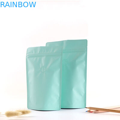 Gravüre, die Matte Finish Aluminum Foil Zipper-Kaffee-Taschen mit Ventil druckt