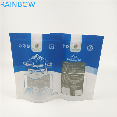 Badesalz-Verpackenfolie Matt Stand Up Ziplock Pouch wiederverwendbar