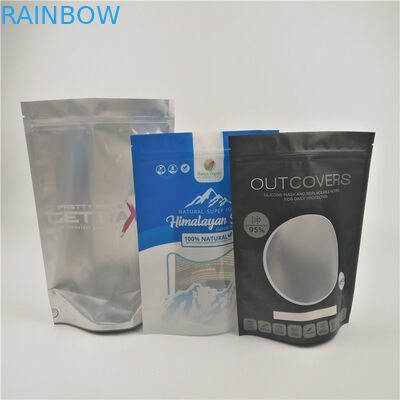 Badesalz-Verpackenfolie Matt Stand Up Ziplock Pouch wiederverwendbar