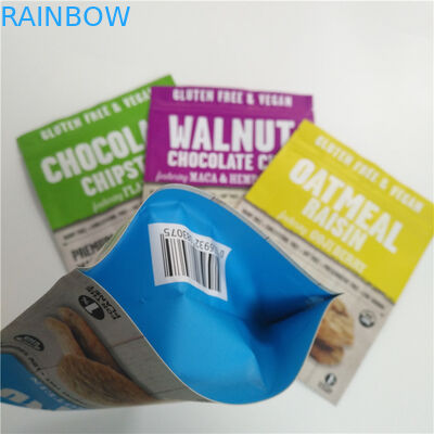 Süßigkeits-Bonbons kundenspezifische gedruckte Plastik-Digital stehen herauf Beutel mit Reißverschluss-Spitze