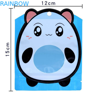 Seite der unregelmäßigen Form-3 siegelte Plastiktaschen riechen Beweis für Süßigkeit heiß