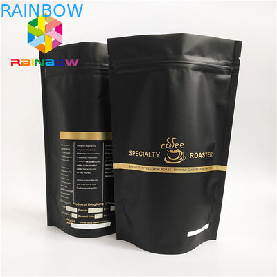 Tiefkühlkost-Zipverschluss-Aluminiumfolie-Stand herauf Beutel bereifte wiederversiegelbares