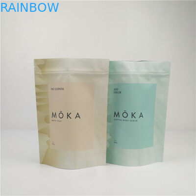 Kundenspezifischer Reißverschluss-lamellierter Plastikstand herauf Beutel für Badesalz