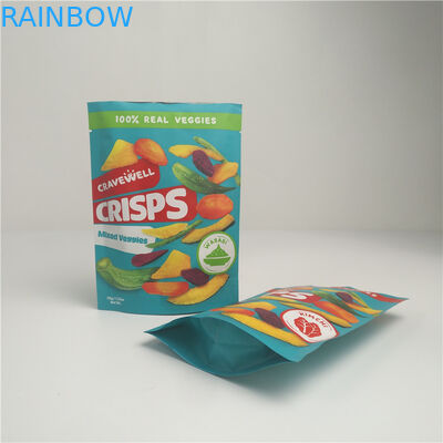 Organischer Mischtrockengemüse-Matte Mylar Aluminum Stand Up-Beutel 35g