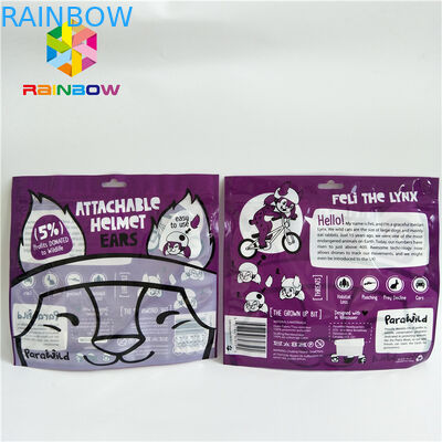 Seite drei versiegelte das kleine kundenspezifische Druckverpacken mit klarem Front Window