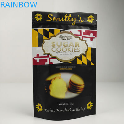 Plastik-stehender Aluminiumfolie-Reißverschluss-Taschen-Geruch-Beweis Plastik fertigte gedruckt besonders an