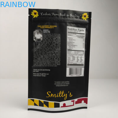 Plastik-stehender Aluminiumfolie-Reißverschluss-Taschen-Geruch-Beweis Plastik fertigte gedruckt besonders an