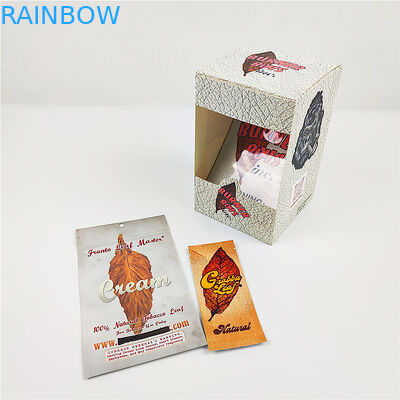 Kundengebundener Logo Printed Paper Cigar Wraps-Kasten Grabba-Blatt-Zigarren-Verpackungs-Verpackenkasten und Tasche