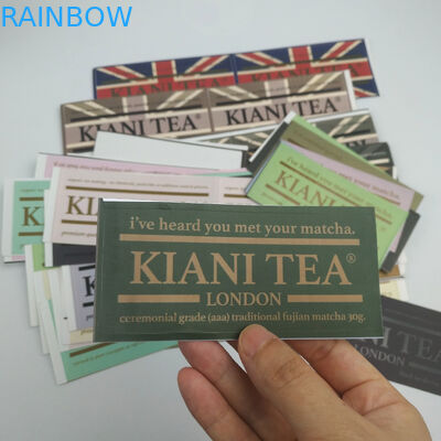 Nehmen Sie kundenspezifisches Logo Soem an, das Fashionabl klebender Wein-Aufkleber der Aufkleber wasserdichte klebende Aufkleber druckte