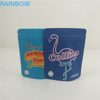 3,5 g Edibles Plastik sackt Geruch-Beweis-Süßigkeits-Verpackenbeutel-weiche gummiartige essbare Tasche ein