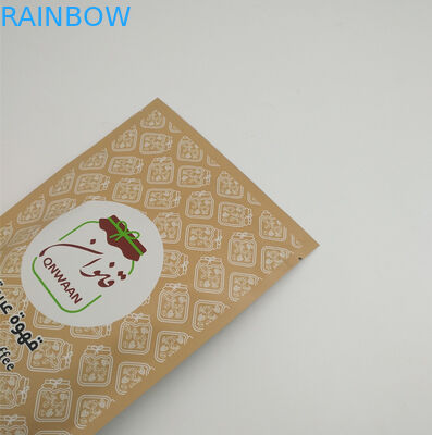 Wiederversiegelbarer Reißverschluss VMPET stehen einsackt oben Aluminiumbeutel MOPP Plastik