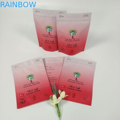 Matt-CMYK 150 Mikrometer-Imbiss-Tasche, die für Imbiss-Kaffee-Pulver verpackt