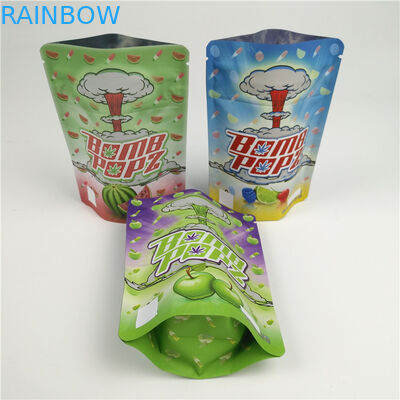 Wiederversiegelbarer Unkraut-Plastik-Kräuterweihrauch-Verpackengeruch prüfen Plastik-Tasche MOPP