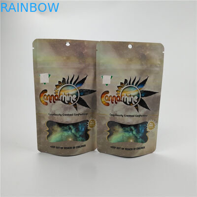 Wiederversiegelbare Plastik Tasche VMPET des Geruch-Beweis-3.5g für Plätzchen