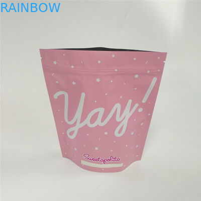 MOPP metallisierte Aluminiumfolie-Reißverschluss einsackt Matte Frosted Printing