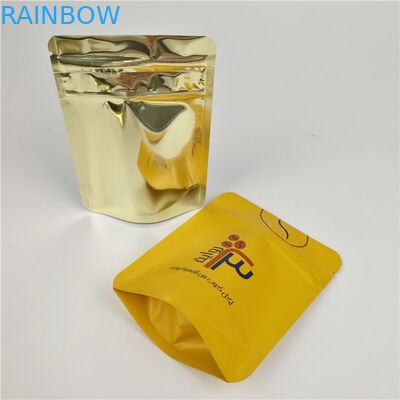 MOPP Matte Child Proof Mylar Bag mit klarem Fenster