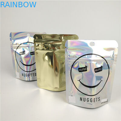 Wiederversiegelbare Aluminiumfolie Plastik Zipock 300g sackt das essbare Verpacken der Lebensmittel ein