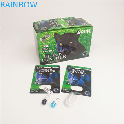 bedecken sexuelle Pillen 90mic Papierkarten für Nashorn-Magnum mit Blasen