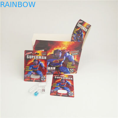 Blasen-Karten-männliche Verbesserung des Nashorn-8 der Pillen-3D der Karten-200mic 500K 3D