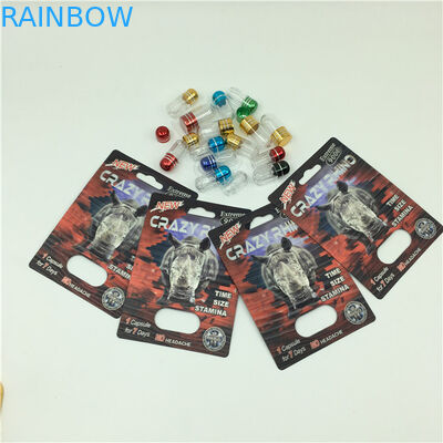 Verrücktes Nashorn 69 Pillen, die Kasten-Nashorn 7 für männliche sexuelle Pille verpacken