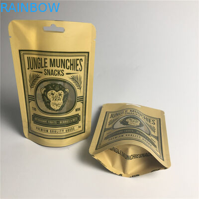 AL 0.7C Matt Snack Packaging Bags Stand PAs 1.5C herauf MPET