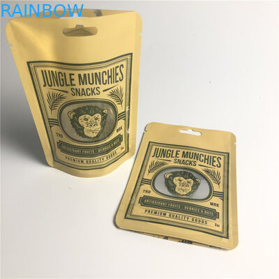 AL 0.7C Matt Snack Packaging Bags Stand PAs 1.5C herauf MPET