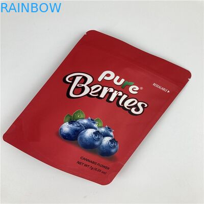 Verschluss-Nahrungsmittelbeutel-Gravüre ISO BOPP VMPET Zipfür Samen 3.5g