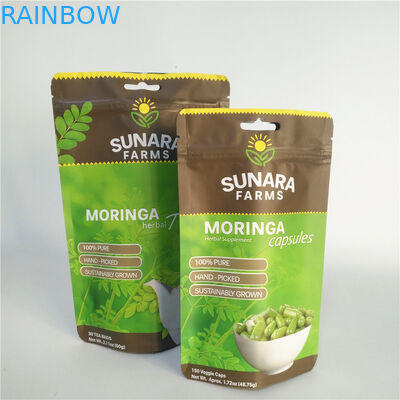 Verbundfolie VMPET Verpacken- der Lebensmitteltaschen 110mic SGS wiederversiegelbare für Tee/Nüsse