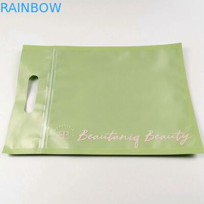 Wiederverwendbarer Reißverschluss-Plastiktaschen CYMK MOPP Gravnre 150mic FDA für Unterwäsche