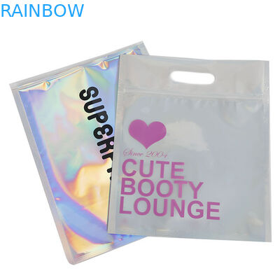 Kleidungs-Kunststoffgehäuse-Tasche Cmyk VMPET Mopp 110mic mit Fenster