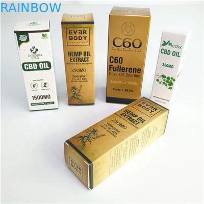 Papierkosmetik SGS CMYK, die Folien-das Stempeln der Kasten-2oz 60ml 30ml verpacken