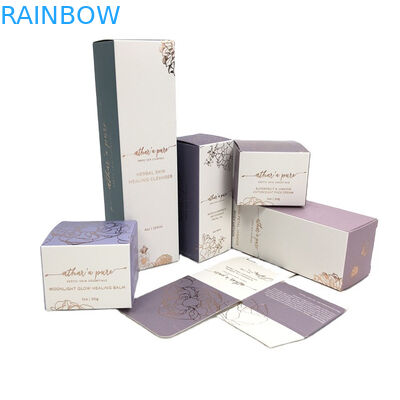 Papierkosmetik SGS CMYK, die Folien-das Stempeln der Kasten-2oz 60ml 30ml verpacken