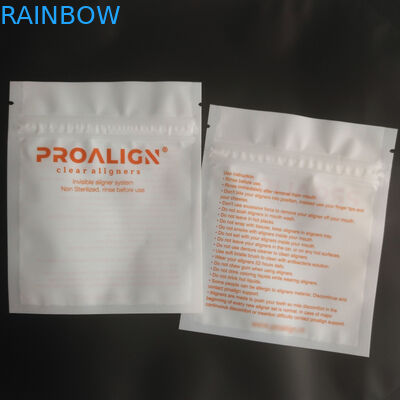 Zähne Cmyk 120mic MOPP Kunststoffgehäuse-Taschen-Gravüre mit einer Seite