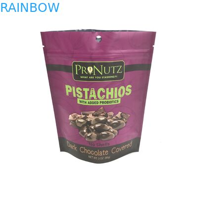 Mopp-Gravüre ISO VMPET Matte Zip Lock Bags 14g wiederversiegelbar für Nahrung