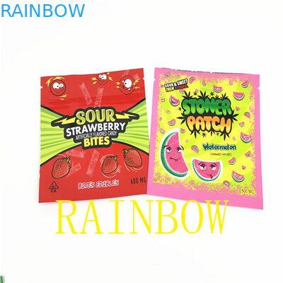 Aluminiumfolie-Plastik-Taschen-Beutel-Blumensamen VMPET FDA 100mic CMYK 7g