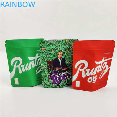 Sackt biologisch abbaubarer Geruch-Beweis SGS 100mic CMYK wiederversiegelbares VMPET MOPP ein