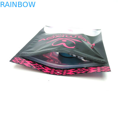 240 Mikrometer VMPET Opp sackt niedrige Plastiktaschen MOQ CMYK Pantone mit Reißverschluss ein