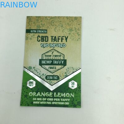 Kundenspezifische Druck-1g 3.5g bereiten des Geruchbeweisreißverschlusses gummiartige des Bären CBD kleine essbare 3.5g Plastik Unkrauttasche des Stands oben auf