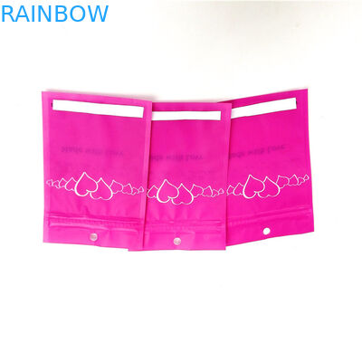 schnitt mehrfacher Entwurfsfilm der kundenspezifischen Logo Plastik-foi Schmucktasche die Ausrichtungstransporte, die Taschen für klare Tasche der Kleidung mit Reißverschluss verpacken