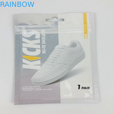 Wiederverwendbares Plastik-Mini Zipper Pouch Shoe Pad-Verpacken sackt Seitentasche der dichtungs-drei für Spitzee ein