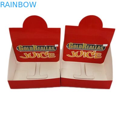 Kundenspezifische Logo Energy Drink Paper Counter-Schaukarton-Energieriegel-Schokoladen-Protein-Stangen, die Kästen verpacken