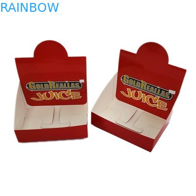 Kundenspezifische Logo Energy Drink Paper Counter-Schaukarton-Energieriegel-Schokoladen-Protein-Stangen, die Kästen verpacken