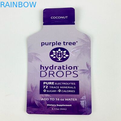 Digital, die Gewohnheit drucken, formen kleines Plastiksüßigkeits-Imbiss-Beutel-Erdnussbutter-Kissen der Schlauchbeutel-CBD gummiartiges