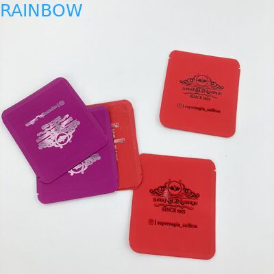 NIEDRIGES MOQ 500pcs, das essbare Plastik das kundenspezifische Druckfolientaschenverpacken einsackt, sackt Nahrung für trockenen Safrankrokus und -tee ein