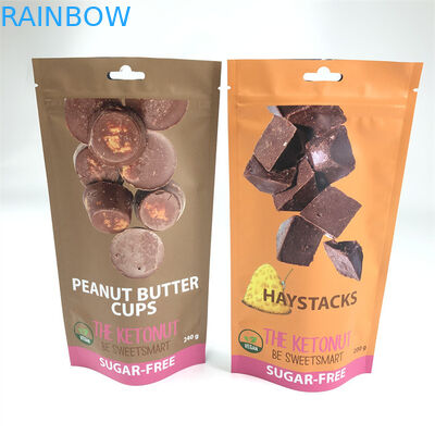 Reißverschluss CMYK 110mic stehen oben Beutel Edibles-Hanf-Kind prüfen Plastik-Taschen