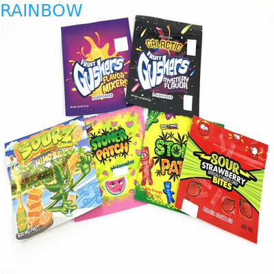 Matt-Folien-Beutel CMYK 100mic Plastik, der Verpackenbeutel VMPET CBD verpackt