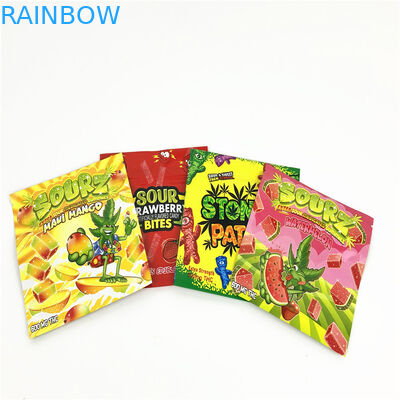 1lb 3.5g Plastik-MOPP VMPET UVkindersichere Plastik Tasche des stellen-Beutel-120mic mit Reißverschluss