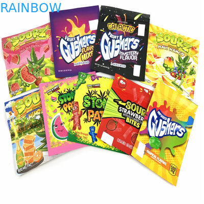 bauscht sich Verschlussbeutel Kinderbeständiger Ausgang Plastik 120mic CMYK wiederverwendbare Zip