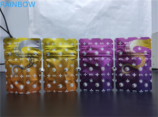 SGS 12C 1.2C VMPET stehen oben Reißverschluss-Tasche glatten Matt OPP AL For Dried Fruits